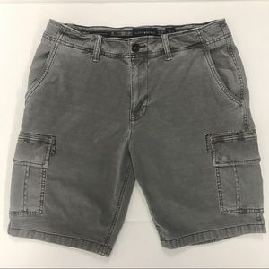 Luck Brand Saturday Stretch Grey Cargo Pants